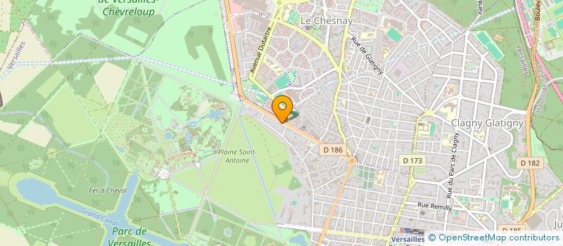 localisation de l'entreprise SCI JOURDAN VERSAILLES à VERSAILLES