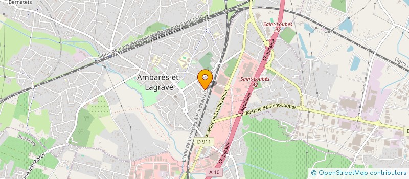 localisation de l'entreprise SCI JOURSON-XIMENES  AMBARES-ET-LAGRAVE