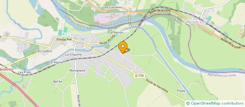 localisation de l'entreprise SCI JOUVE  DIOU