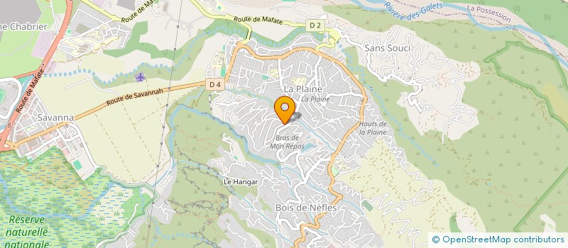 localisation de l'entreprise SCI JOUVE HOARAU à SAINT-PAUL