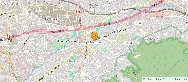 localisation de l'entreprise SCI JOVA à MARSEILLE