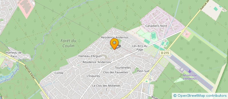 localisation de l'entreprise SCI JOVALENT  ANDERNOS-LES-BAINS