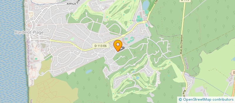 localisation de l'entreprise SCI JOVALMATSAM  NEUFCHATEL-HARDELOT