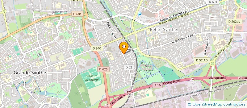 localisation de l'entreprise SCI JOVELIN à DUNKERQUE