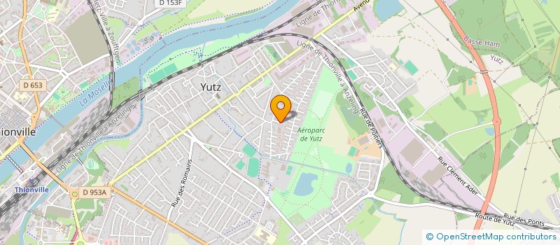 localisation de l'entreprise SCI JOVI IMMO  YUTZ