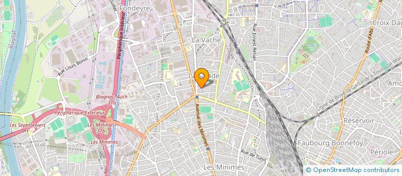 localisation de l'entreprise SCI JOVINAL à TOULOUSE