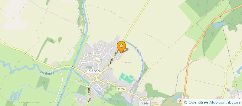 localisation de l'entreprise SCI JOVINUS à ECLARON-BRAUCOURT-SAINTE-LIVIERE