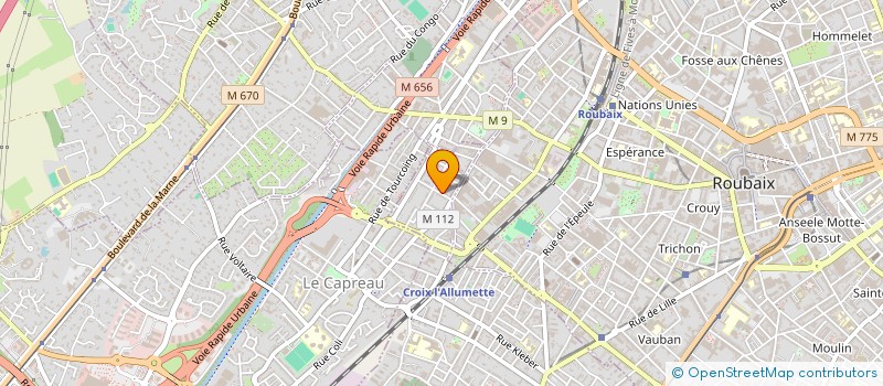 localisation de l'entreprise SCI JOXELANNE à CROIX