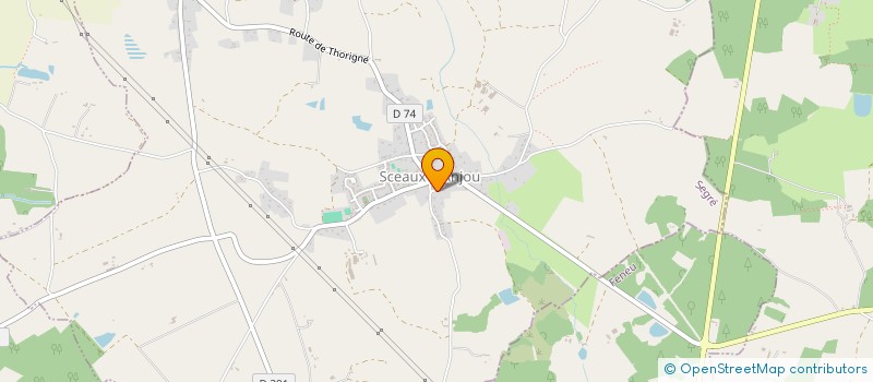 localisation de l'entreprise SCI JOXIM  SCEAUX-D'ANJOU