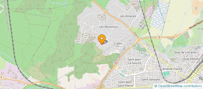 localisation de l'entreprise SCI JOY  NARBONNE