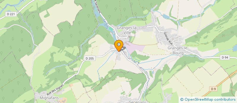 localisation de l'entreprise SCI JOY  GRANGES-LA-VILLE