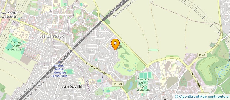 localisation de l'entreprise SCI JOY-ANT  GONESSE