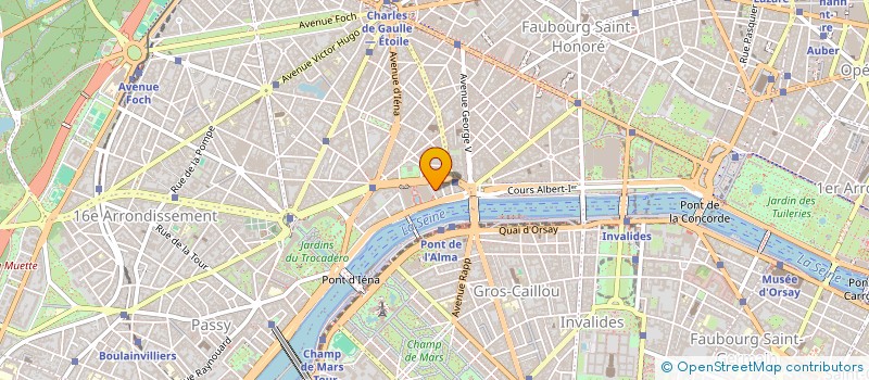 localisation de l'entreprise SCI JOY INVEST  PARIS