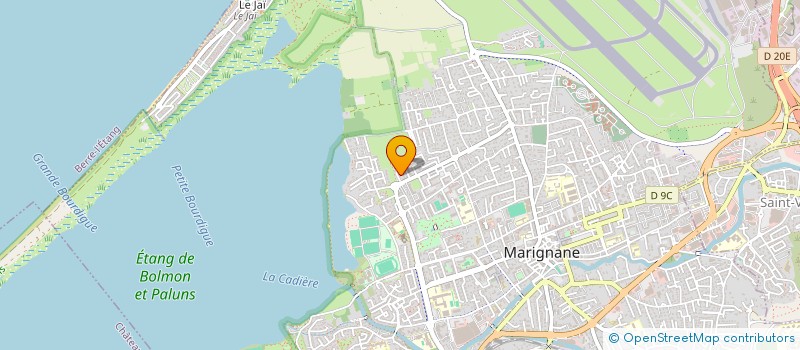 localisation de l'entreprise SCI JOYANA  MARIGNANE