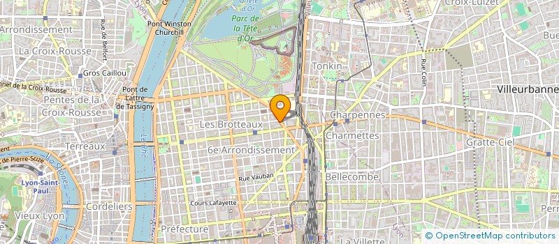 localisation de l'entreprise SCI JOYARD VITTON-BELGES  LYON