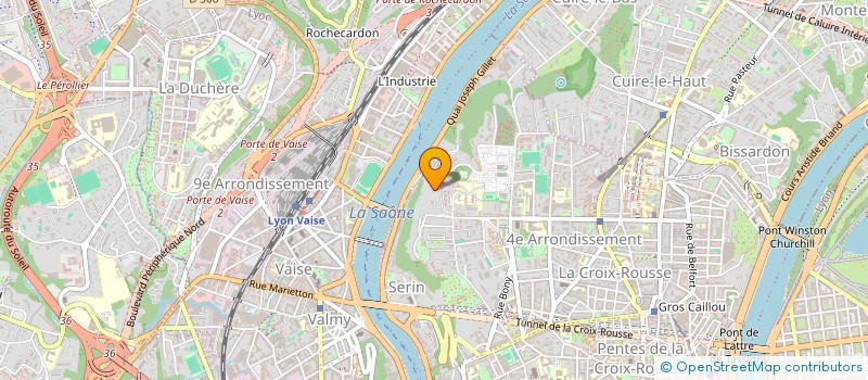 localisation de l'entreprise SCI JOYCE  LYON 4EME