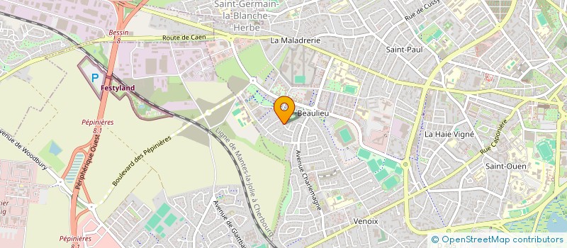 localisation de l'entreprise SCI JOYEUSE à CAEN