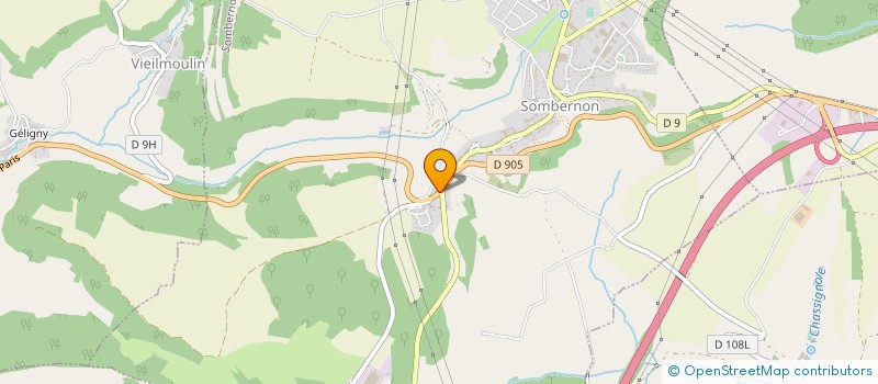 localisation de l'entreprise SCI JOYO  SOMBERNON