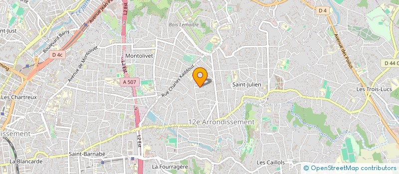 localisation de l'entreprise SCI JOYS à MARSEILLE