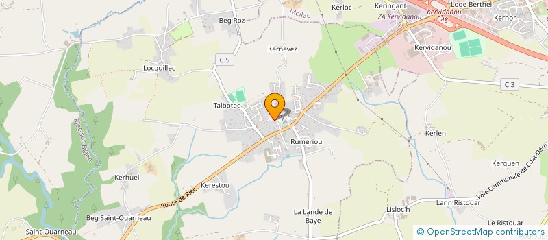 localisation de l'entreprise SCI JOYVAC  BAYE