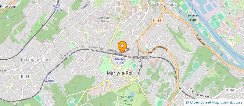 localisation de l'entreprise SCI JP CHARDONNERET  MARLY-LE-ROI