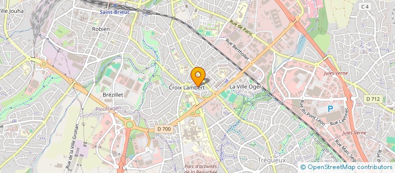 localisation de l'entreprise SCI JP DE LA VILLE ES LAN à SAINT-BRIEUC