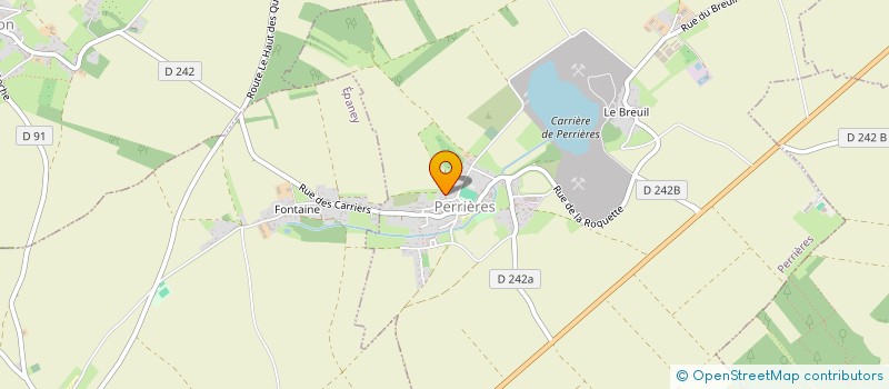 localisation de l'entreprise SCI JP JL  PERRIERES