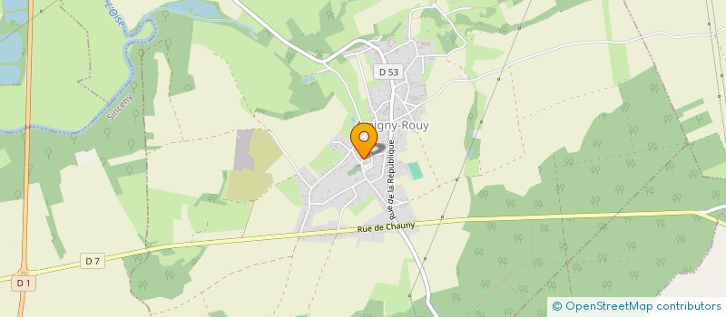 localisation de l'entreprise SCI JP JUMISTE à AMIGNY-ROUY