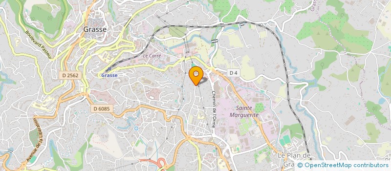 localisation de l'entreprise SCI JP-LOU-VAL  GRASSE