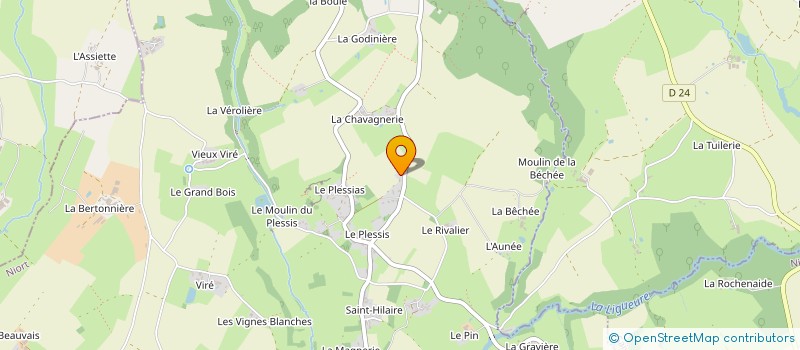 localisation de l'entreprise SCI JP2M3B  AUGE