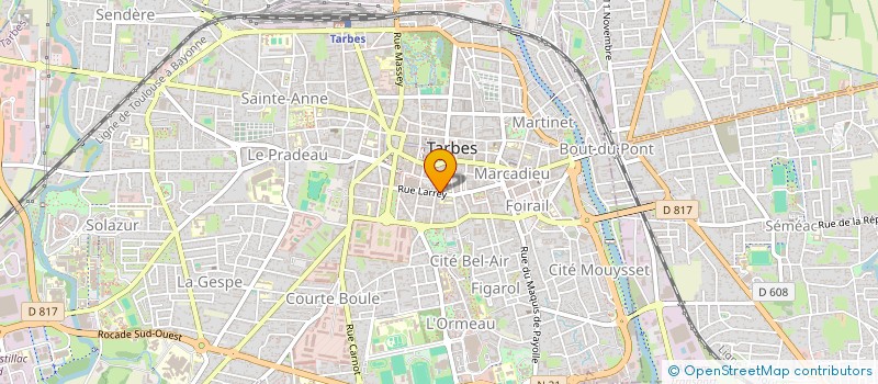 localisation de l'entreprise SCI JPA  TARBES