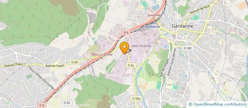 localisation de l'entreprise SCI JPA à GARDANNE