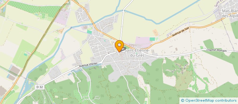 localisation de l'entreprise SCI JPA ALPILLES à SAINT-ETIENNE-DU-GRES
