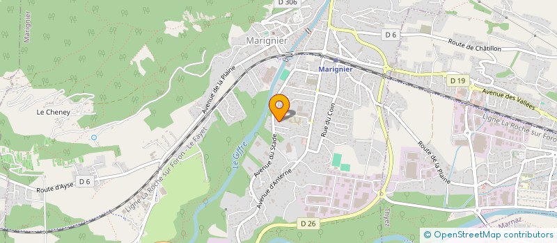 localisation de l'entreprise SCI JPA-DM  MARIGNIER