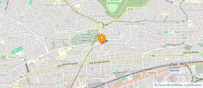 localisation de l'entreprise SCI JPA IMMO à LE HAVRE