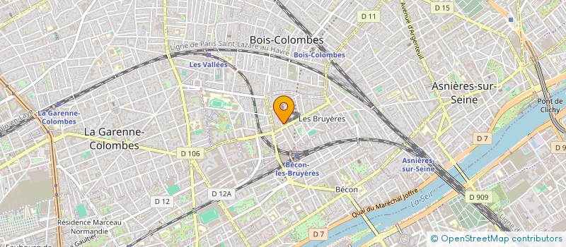 localisation de l'entreprise SCI JPAC à ASNIERES-SUR-SEINE