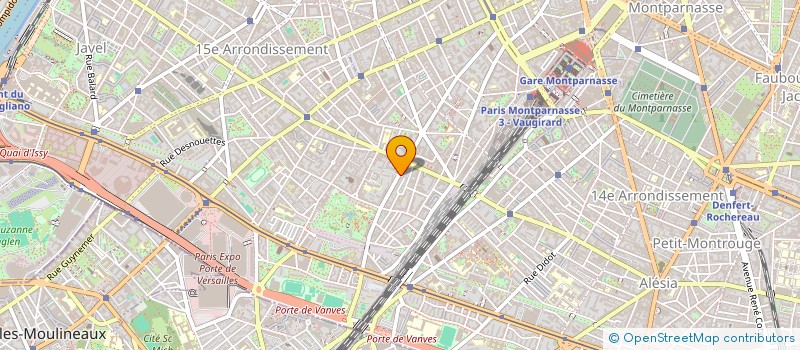 localisation de l'entreprise SCI JPAK  PARIS