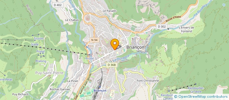 localisation de l'entreprise SCI JPB à BRIANCON