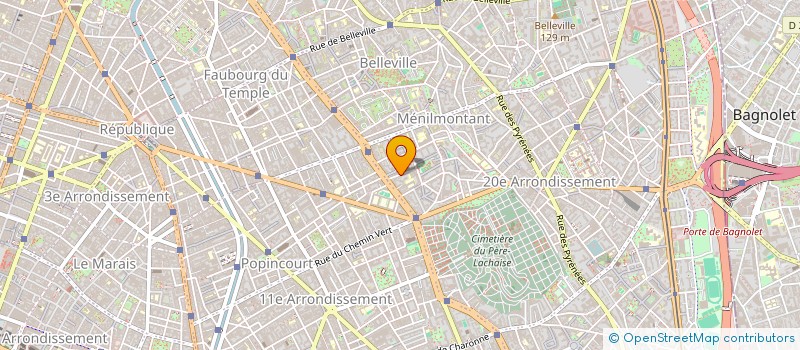 localisation de l'entreprise SCI JPB  PARIS