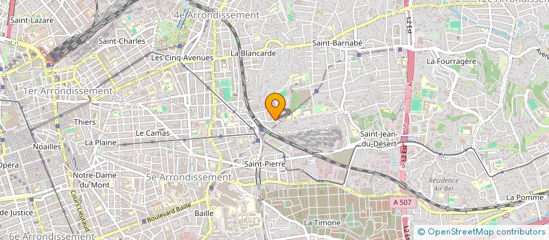 localisation de l'entreprise SCI JPB à MARSEILLE