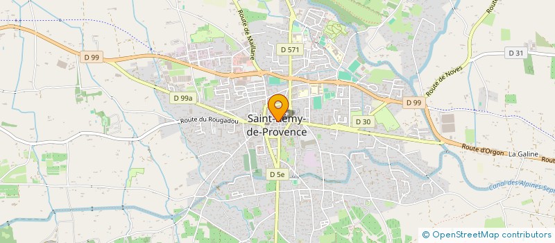localisation de l'entreprise SCI JPB  SAINT-REMY-DE-PROVENCE