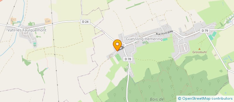 localisation de l'entreprise SCI JPB  GUESSLING-HEMERING