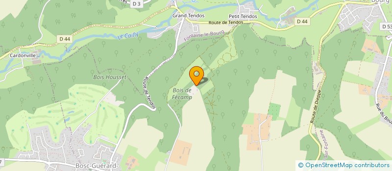 localisation de l'entreprise SCI JPB  BOSC-GUERARD-SAINT-ADRIEN