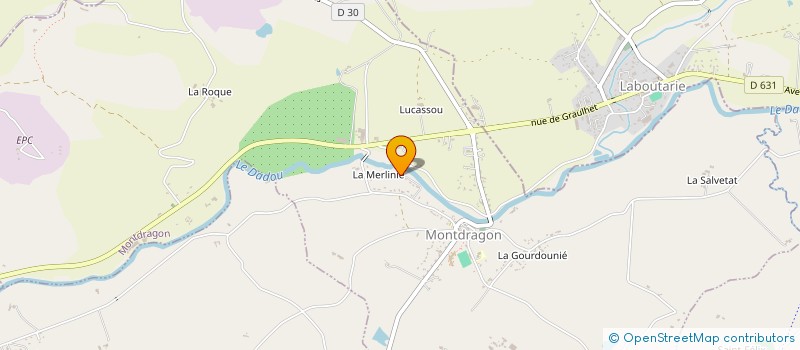 localisation de l'entreprise SCI JPB-CH  MONTDRAGON