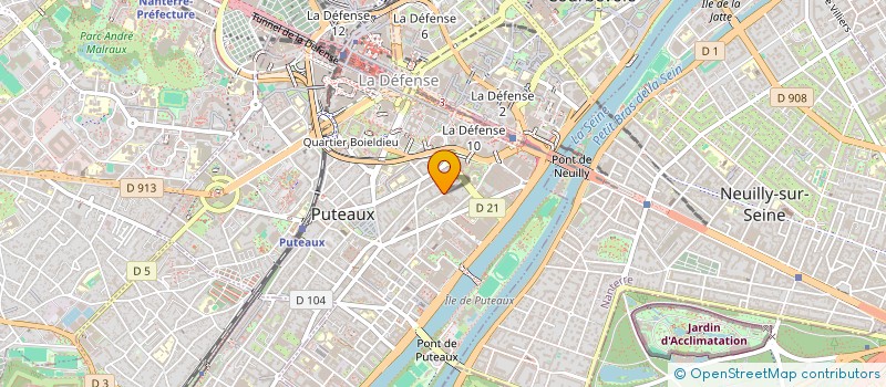 localisation de l'entreprise SCI JPB INVESTISSEMENTS  CLERMONT-FERRAND