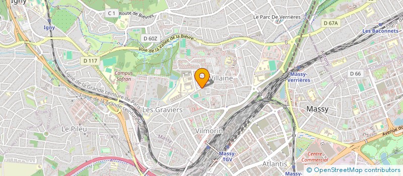 localisation de l'entreprise SCI JPBNM à MASSY