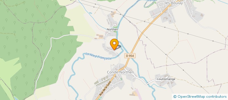 localisation de l'entreprise SCI JPC  CONDE-NORTHEN