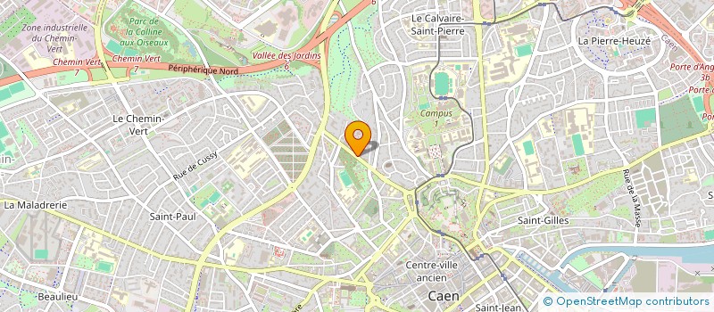 localisation de l'entreprise SCI JPC 44 à CAEN
