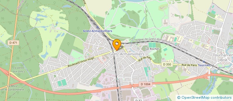 localisation de l'entreprise SCI JPC  GRETZ-ARMAINVILLIERS