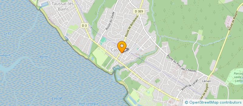 localisation de l'entreprise SCI JPC  LANTON